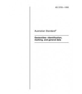 AS 3705-1990                        [ Superseded ]
