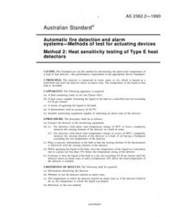 AS 2362.2-1990                        [ Superseded ]