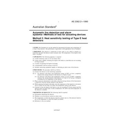 AS 2362.2-1990                        [ Superseded ]