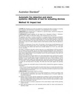 AS 2362.16-1990                        [ Superseded ]