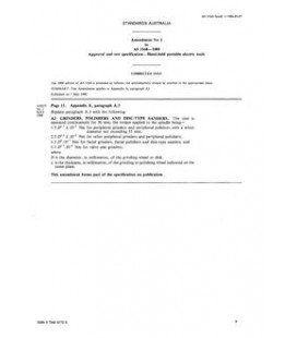 AS 3160-1989 AMDT 1
