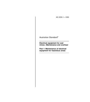 AS 2290.1-1990                        [ Superseded ]