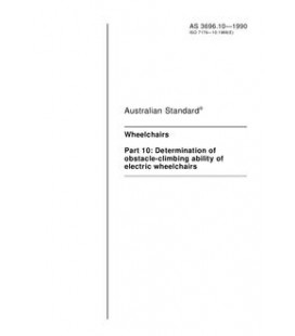AS 3696.10-1990                        [ Superseded ]