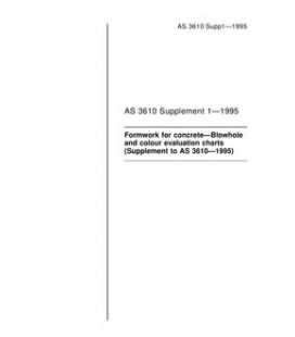 AS 3610 Supp1-1995                        [ Available Superseded ]