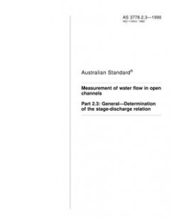 AS 3778.2.3-1990                        [ Superseded ]