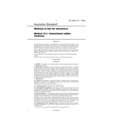 AS 1683.15.1-1990                        [ Superseded ]