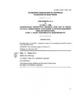 AS 2063.1-1986 AMDT 1