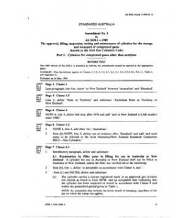 AS 2030.1-1989 AMDT 1