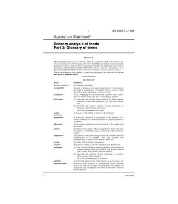 AS 2542.3-1989                        [ Superseded ]