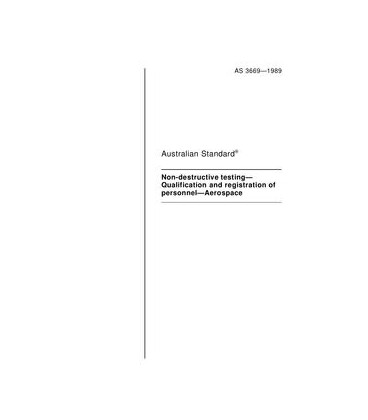 AS 3669-1989                        [ Superseded ]