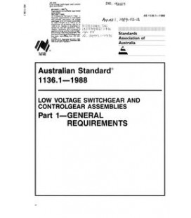 AS 1136.1-1988                        [ Superseded ]