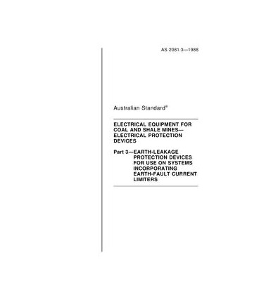 AS 2081.3-1988                        [ Superseded ]