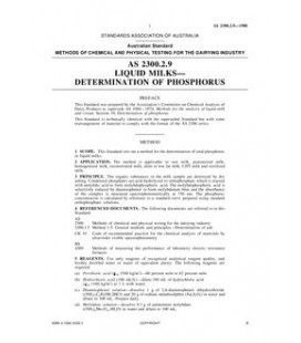 AS 2300.2.9-1988                        [ Superseded ]