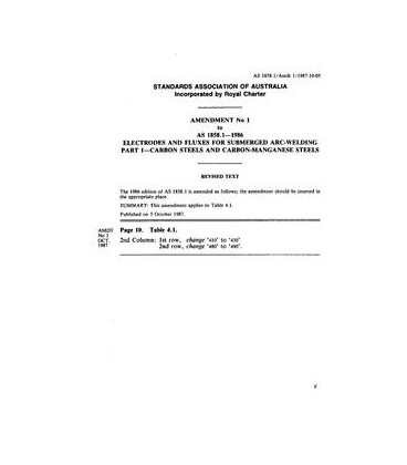 AS 1858.1-1986 AMDT 1