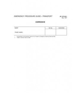 AS 1678.8A1-1987                        [ Superseded ]