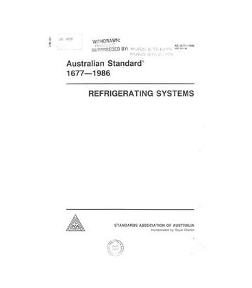 AS 1677-1986                        [ Superseded ]