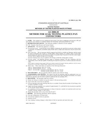 AS 2888.10-1986                        [ Superseded ]