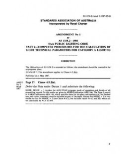 AS 1158.2-1986 AMDT 1