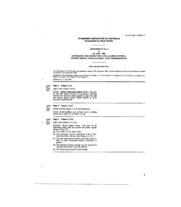 AS 1670-1986 AMDT 3                        [ Superseded ]