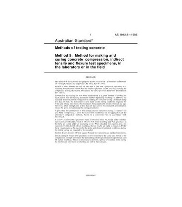 AS 1012.8-1986                        [ Superseded ]
