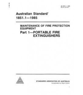AS 1851.1-1985                        [ Superseded ]