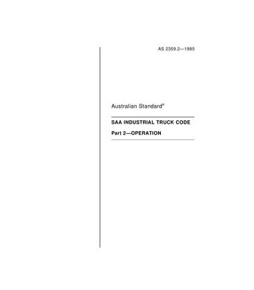 AS 2359.2-1985                        [ Superseded ]