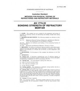 AS 1774.22-1985                        [ Superseded ]