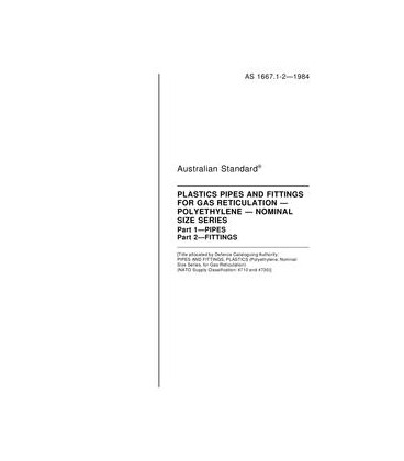 AS 1667 (PT 1 TO 2)-1984                        [ Superseded ]