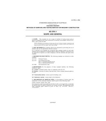 AS 2701.1-1984                        [ Superseded ]
