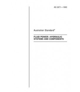 AS 2671-1983                        [ Superseded ]