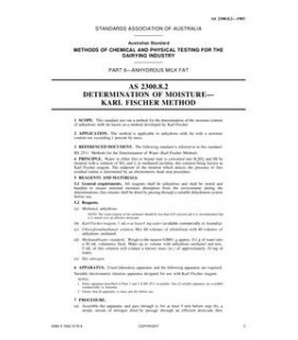 AS 2300.8.2-1983                        [ Superseded ]