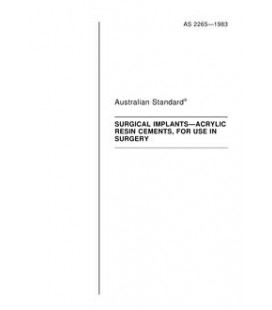 AS 2265-1983                        [ Superseded ]