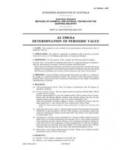 AS 2300.8.6-1983                        [ Superseded ]