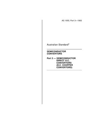 AS 1955.3-1983                        [ Superseded ]