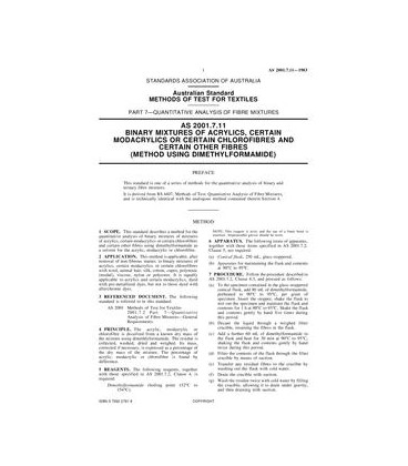 AS 2001.7.11-1983                        [ Superseded ]