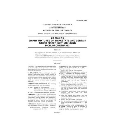 AS 2001.7.9-1983                        [ Superseded ]