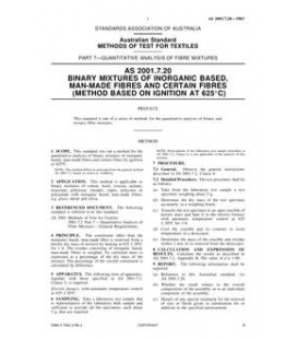 AS 2001.7.20-1983                        [ Superseded ]