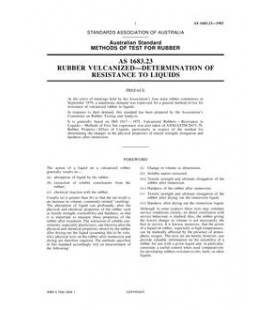 AS 1683.23-1983                        [ Superseded ]