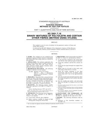 AS 2001.7.18-1983                        [ Superseded ]