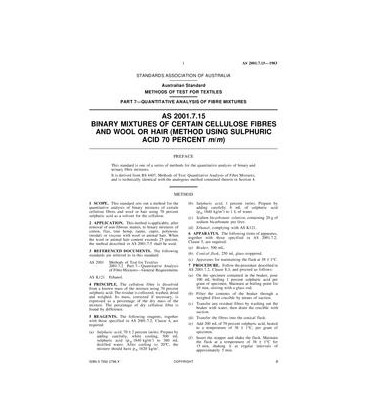 AS 2001.7.15-1983                        [ Superseded ]