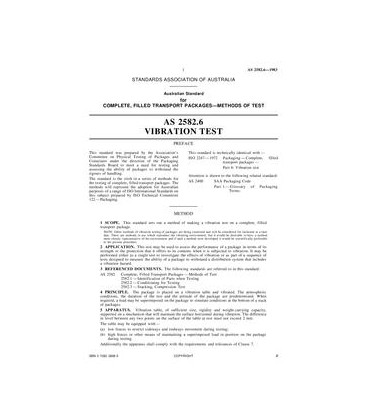 AS 2582.6-1983                        [ Superseded ]