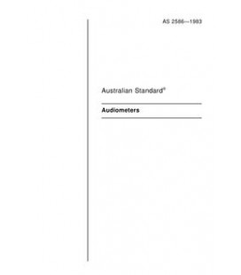 AS 2586-1983                        [ Superseded ]