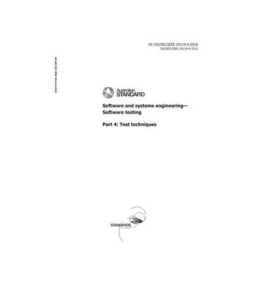 AS ISO/IEC/IEEE 29119.4:2018