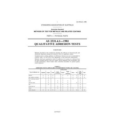 AS 2331.4.1-1981                        [ Superseded ]