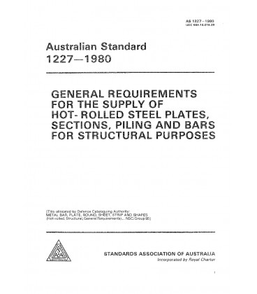AS 1227-1980                        [ Superseded ]