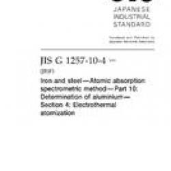 JIS G 1257-10-4:2013