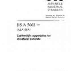 JIS A 5002:2003