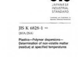 JIS K 6828-1:2003