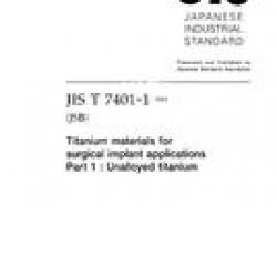 JIS T 7401-1:2002