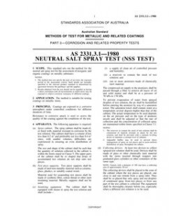 AS 2331.3.1-1980                        [ Superseded ]